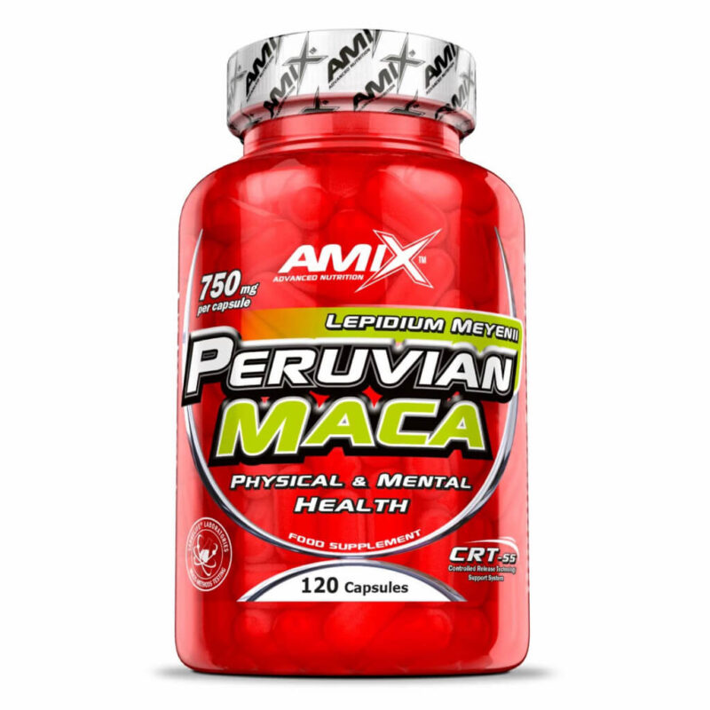 Amix nutrition Peruvian Maca 750mg 120 kapsúl