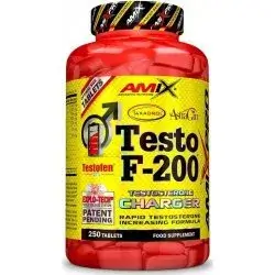 Amix nutrition TestoFUEL Amix Nutrition TestoFUEL je doplnok stravy navrhnutý na podporu zvyšovania hladiny testosterónu v tele. Testosterón je kľúčový hormón, ktorý hrá dôležitú úlohu pri regulácii mnohých fyziologických funkcií u mužov, ako je rast svalov, regulácia hmotnosti, energie a sexuálna funkcia. TestoFUEL je vyrobený spoločnosťou Amix Nutrition, ktorá je známa svojimi výrobkami zameranými na športovú výživu a doplnky stravy pre zlepšenie výkonu a regenerácie. Tento konkrétny produkt je navrhnutý s cieľom pomôcť mužom, ktorí chcú zvýšiť svoju úroveň testosterónu, čo môže viesť k lepšiemu výkonu pri tréningu, rýchlejšej regenerácii, zlepšeniu svalového rastu a podpore celkového zdravia a vitality. Nutričné hodnoty Aktívne zložky Množstvo na dávku Kyselina D-aspartová 3 000 mg L-arginín alfa ketaglutarát 1 000 mg Tribulus Terrestris (90 % steroidných saponínov) 750 mg Maca extrakt 10:1 (koreň, Lepidium meynenii) 500 mg Testofen Pŕhľava lekárska ( štandardizovaná na obsah 50 % fenusidov) 100 mg AstaGin extrakt z Panax Notogin-seng-Astragalus Membranaceous 25 mg Taxadrol (Pinus Silvestris) 50 mg Zloženie Amix nutrition TestoFUEL D-asparágová kyselina, látka protihrudkujúca: mikrokryštalická celulóza; l-arginín alfa ketoglutarát, tribulus terrestris extrakt (celá rastlina), látka protihrudkujúca: kroskarmelóza; maca koreňový extrakt (Lepidium meyenii), Testofen® - Fenugreek (Trigonella foenum - graecum), astragin ™ (patentovaný extract z rastliny Panax notoginseng - Astragalus Membranaceous), Taxadrol® (Pinus Sylvestris), Nikotínamid (Vit. B3), látky protihrudkujúce stearát horečnatý, oxid kremičitý. Odporúčané dávkovanie Vezmite 5 tabliet denne medzi jedlami. Zapite dostatočným množstvom vody. Tento product používajte 8 týždňov a potom 4 týždne vynechajte. Upozornenie na alergény: Môže obsahovať stopy mlieka, vajec, sóje, lepku, kôrovcov, orieškov a arašidov. Amix nutrition TestoFUEL 100 tabliet