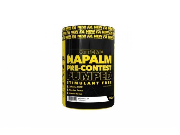 Fitness Authority Napalm Pre-contest stimulant free 350 g