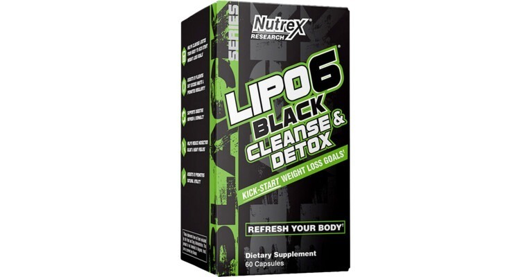 Nutrex Lipo 6 Black Cleanse & Detox 60 kapsúl