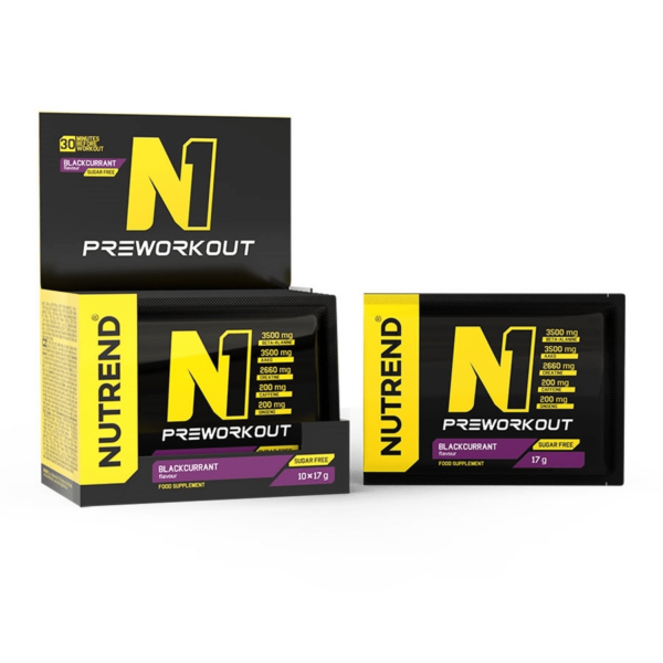 Nutrend N1 Pre-Workout 10 x 17 g