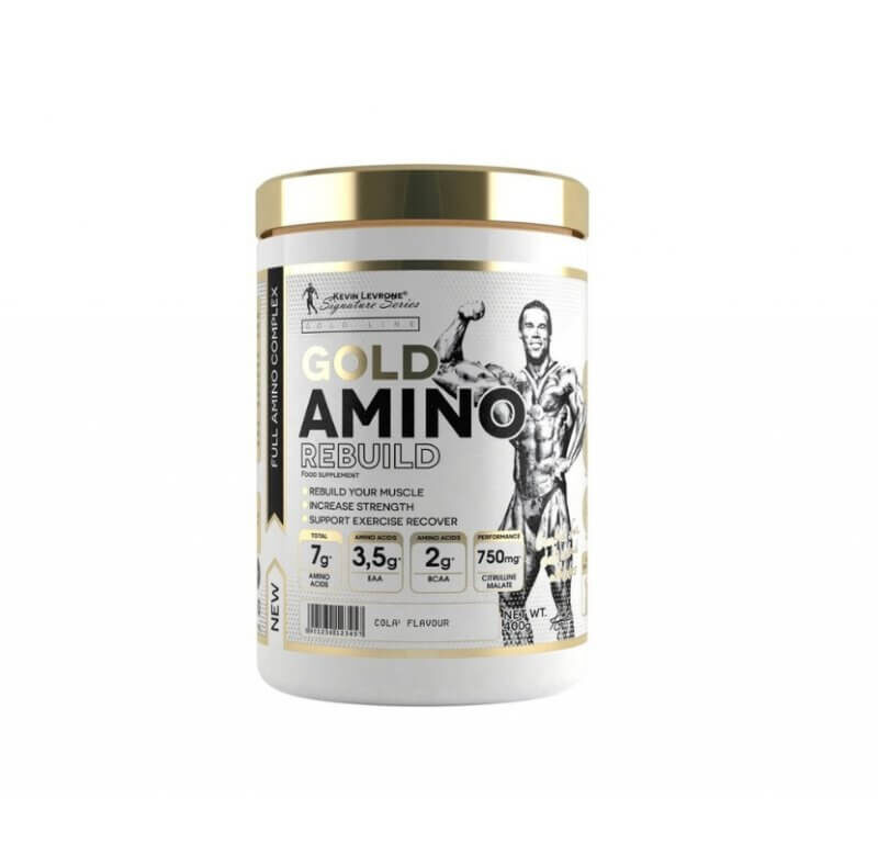 Kevin Levrone Gold amino rebuild 400g aminokyselín po tréningu