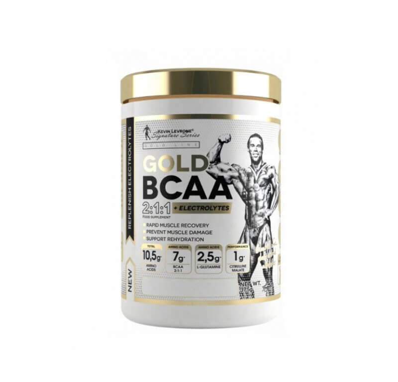 Kevin Levrone Gold bcaa 2:1:1 375g aminokyseliny po tréningu