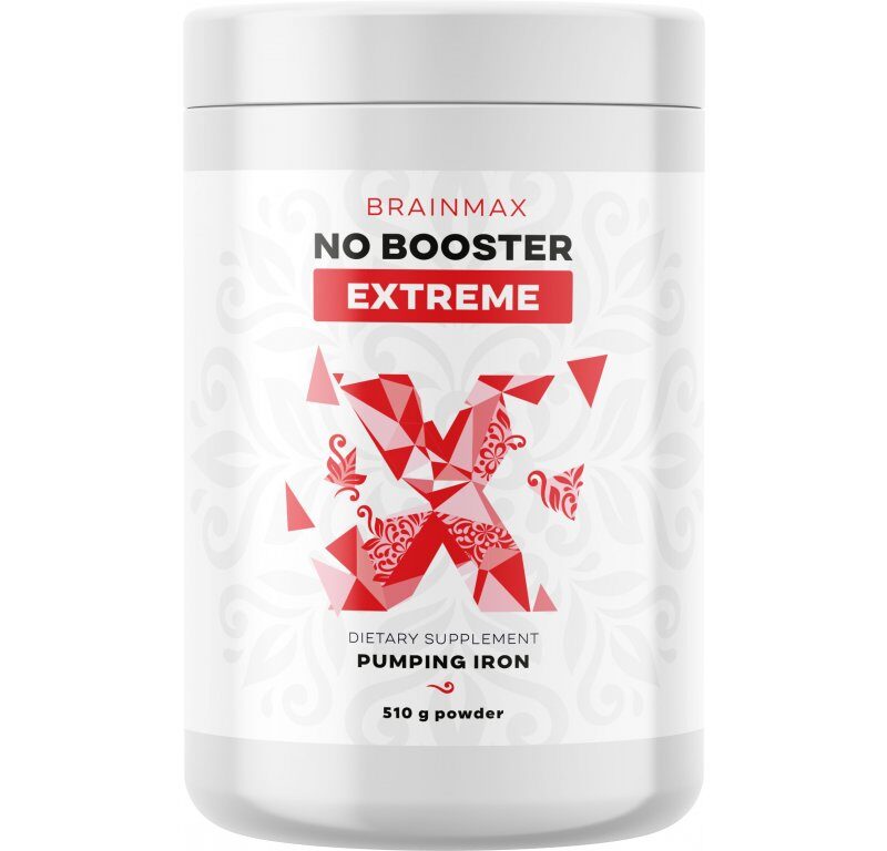 BrainMax NO Booster Extreme, Arginin, Citrulin, Ornitin, 510 g