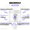 BrainMax Glycín 500 g infografika