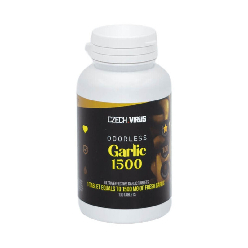 Czech Virus Odorless Garlic 1500 - 100 tablet