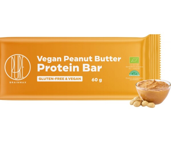 BrainMax Peanuts & Caramel Prebiotic Bar, 60 g