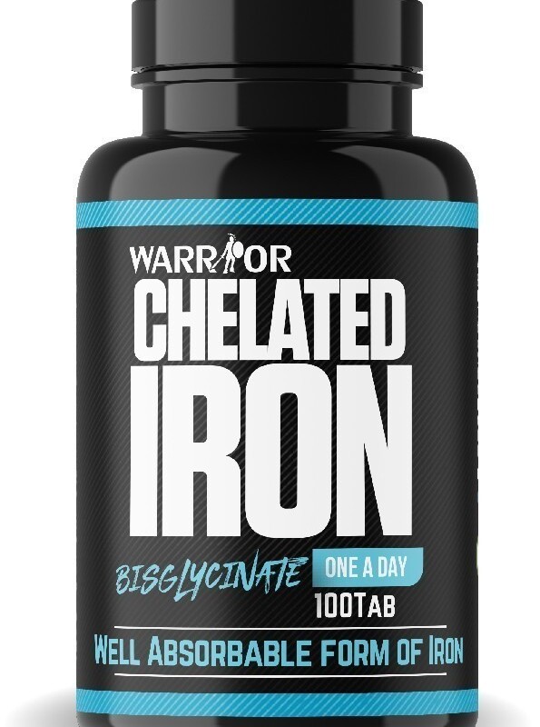 Warrior Chelated Iron 100 tabliet