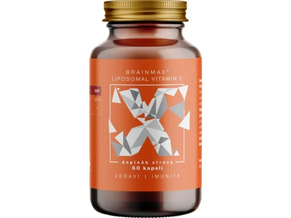 BrainMax Liposomal Vitamin C UPGRADE, Lipozomálny vitamín C, 500 mg, 60 kapsúl