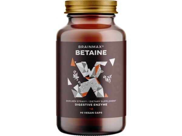 BrainMax Betaine HCl 700 mg, 90 kapsúl