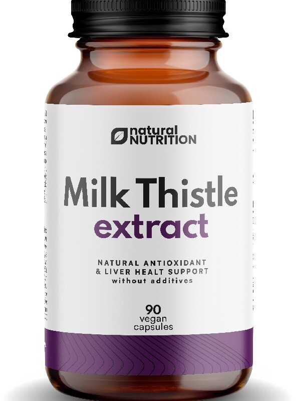 Natural nutrition Milk Thistle EXTRAKT, 90 kapsúl