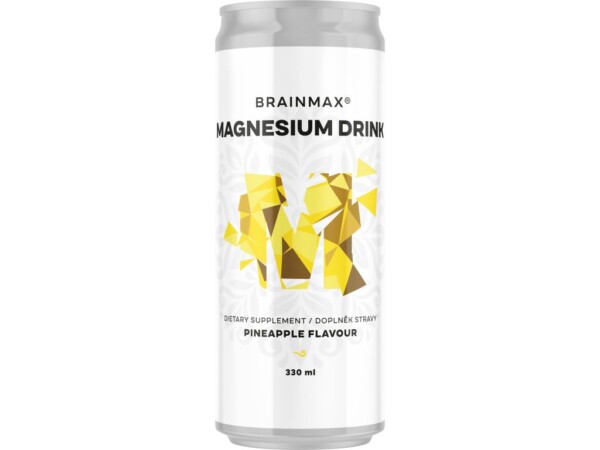 BrainMax Magnesium drink 375 mg, horčík, 330 ml