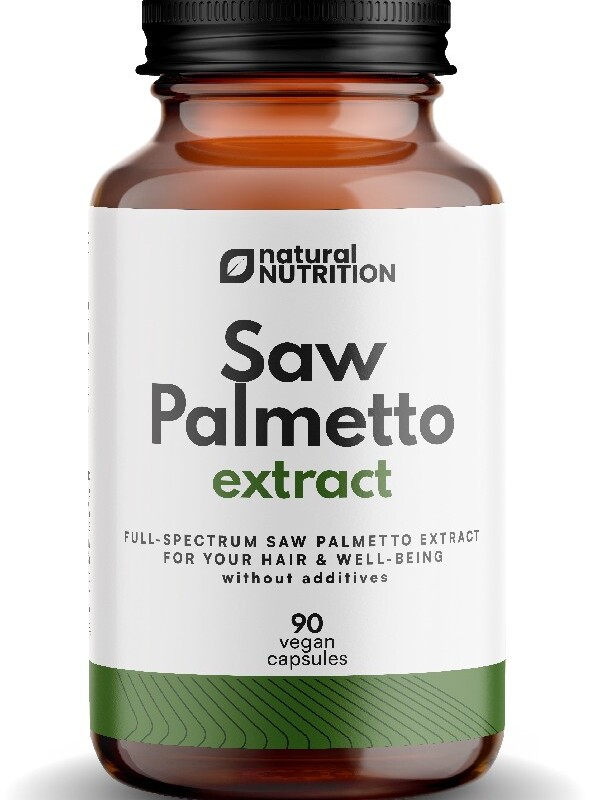 Natural Nutrition Saw Palmetto EXTRAKT, 90 kapsúl