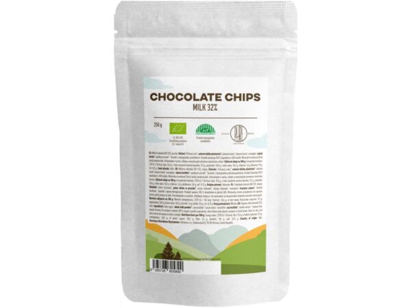 BrainMax Milk Chocolate Chips, 250 g