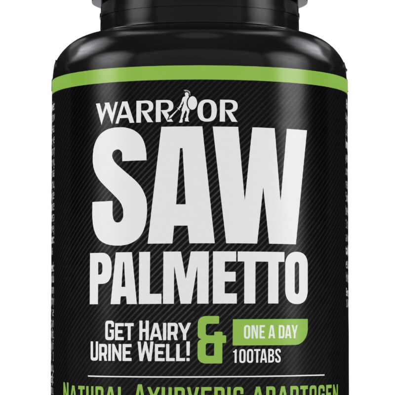 Warrior Saw Palmetto, 100 tabliet