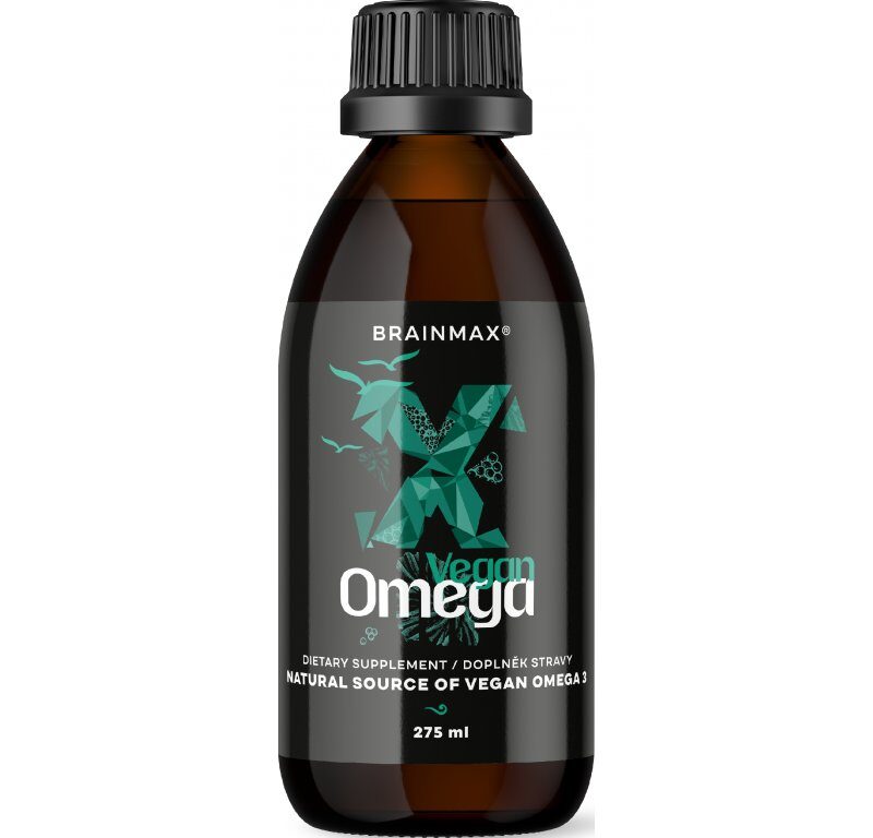 BrainMax Vegan Omega 3, 2850 mg DHA & EPA, 275 ml