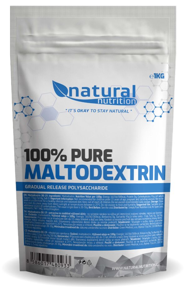 Natural nutrition Maltodextrín, 2500 g