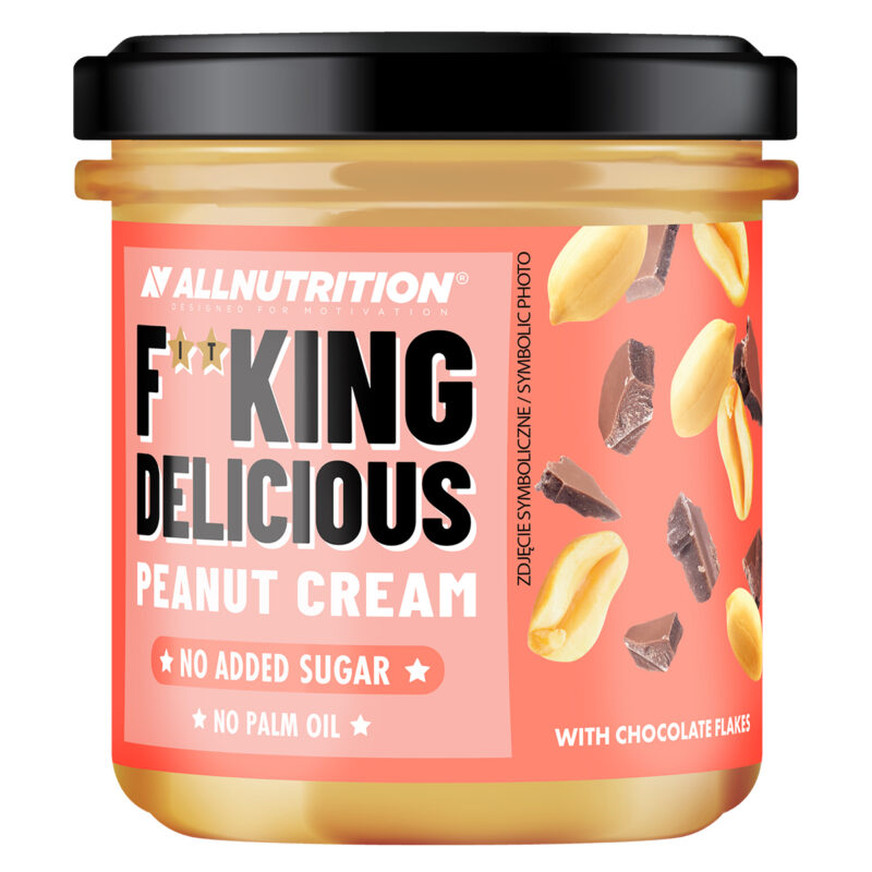 Allnutrition Fitking Delicious Peanut Cream, 350 g