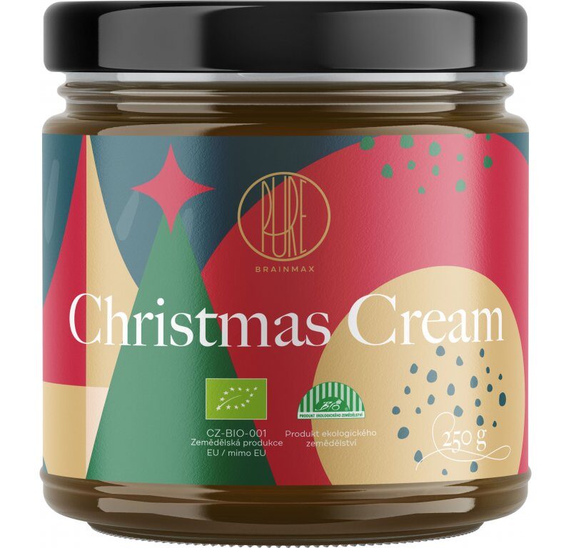 BrainMax Pure Christmas Cream, Vianočný krém, BIO, 250 g