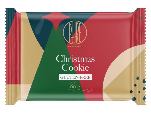 BrainMax Pure Christmas Cookie, Vianočné Cookie, 60 g