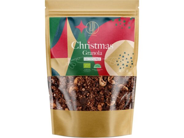 BrainMax Pure Christmas Granola, Vianočná Granola, BIO, 400 g